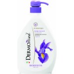 Dermomed Tekutý pudr & kosatec sprchový gel s dávkovačem 1 l – Zboží Dáma