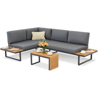 Burgos Garden Point hliníkový zahradní roh antracitový – Sleviste.cz