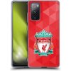 Pouzdro a kryt na mobilní telefon Samsung Pouzdro Head Case Samsung Galaxy S20 FE ZNAK LIVERPOOL FC OFFICIAL GEOMETRIC RED