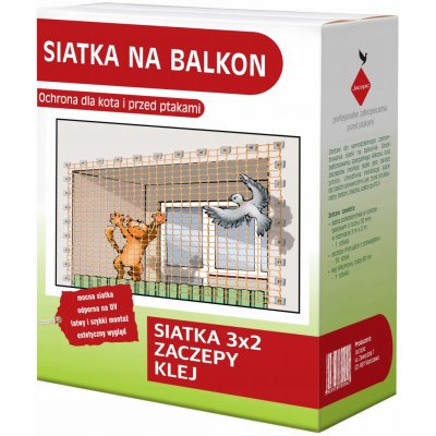Jacopic Bezpečnostní síť béžová 2 x 3 m – Hledejceny.cz