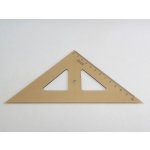 Trojúhelník Koh-i-noor 744150 45/177 hnědý – Zboží Živě