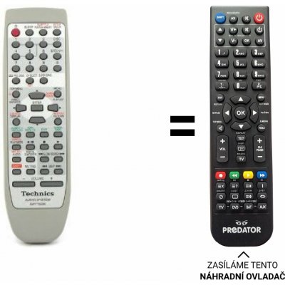 Dálkový ovladač Predátor Panasonic EUR7702290 – Hledejceny.cz
