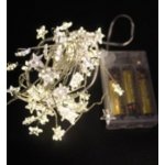 KIK KX5725 Třpytivé světlo dekorativní hvězdy 20LED s bateriemi teplá bílá – Hledejceny.cz