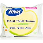 ZEWA Natural Camomile vlhčený bílý 42 ubrousků – Zboží Mobilmania