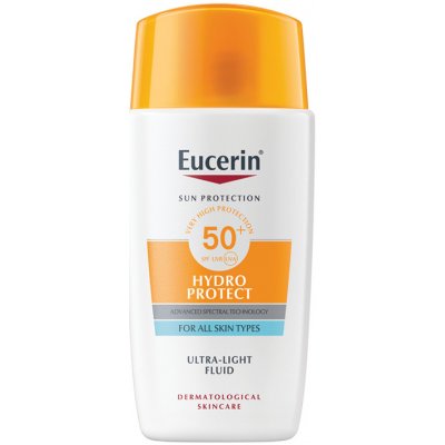 Eucerin Sun ultra lehký opalovací fluid na obličej Hydro Protect SPF50+ 50 ml – Zbozi.Blesk.cz