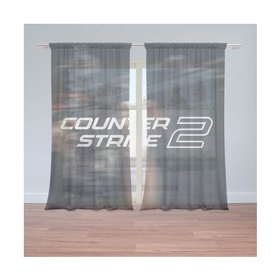 Sablio Záclony Counter Strike 2 Voják 2: 2ks 150x250cm – Hledejceny.cz