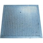 Scobax Steelsafe Zinc poklop hranatý 554 x 454 mm stříbrná – Zboží Mobilmania