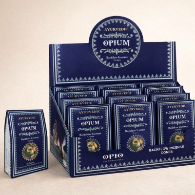 Ayurvedic Opium indické vonné františky tekoucí dým 10 ks – Sleviste.cz