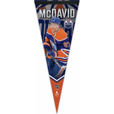 Wincraft Vlajka Connor McDavid Edmonton Oilers NHL Premium Pennant – Sleviste.cz