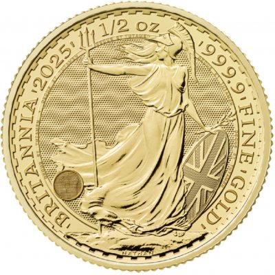 Britannia zlatá mince 2025 1/2 oz – Sleviste.cz