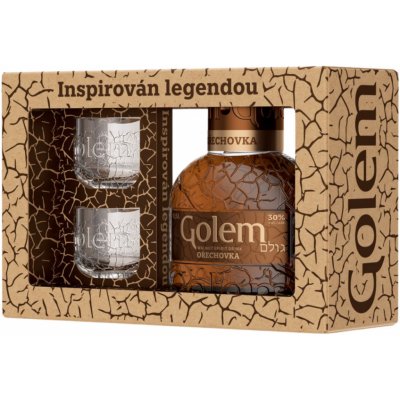 Golem Ořechovka 30% 0,5 l (dárkové balení 2 sklenice) – Hledejceny.cz