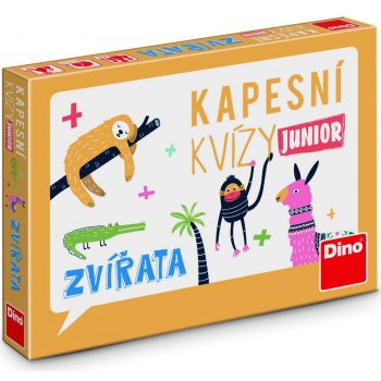 Dino Kapesní kvízy Junior zvířata