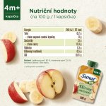 Sunar Bio kapsička Jablko banán 4m+ 100 g – Zboží Dáma