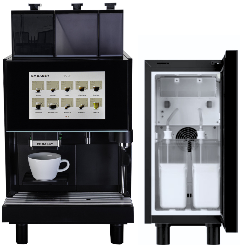 Embassy Bogota + lednice C22 na 2 mléka