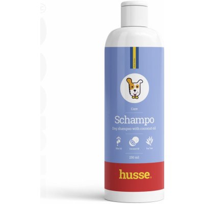 Husse Schampo Šampon pro psy s kokosovým olejem 250 ml – Zboží Dáma