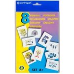 Centropen Šablony A5 Mix motivů 8 ks – Zbozi.Blesk.cz