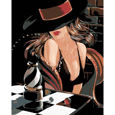 Zuty Malování podle čísel SEXY ŠACHISTKA – Hledejceny.cz