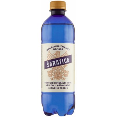 Šaratica Přírodní minerální voda 0,5 l – Sleviste.cz