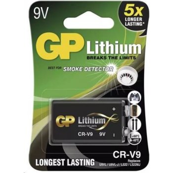 GP Lithium 9V 1ks 1022000911