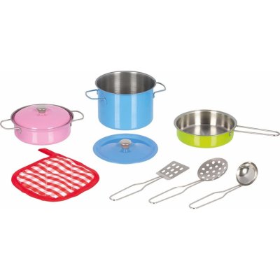 Goki Plechové nádobí 9 dílů – Zboží Mobilmania