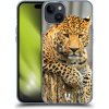 Pouzdro a kryt na mobilní telefon Apple Pouzdro Head Case Apple iPhone 15 Plus DIVOČINA – LEOPARD