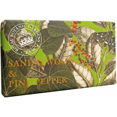 English Soap Kew Sandalwood Pink Pepper luxusní mýdlo 240 g – Hledejceny.cz