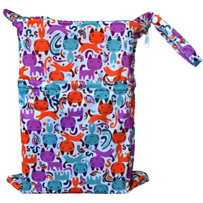 GaGa's pleny Nepromokavý Barevné kočky – Zboží Mobilmania