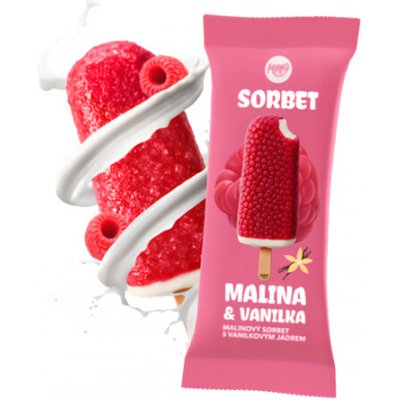 Miamo Sorbet malina & vanilka 50ml – Hledejceny.cz