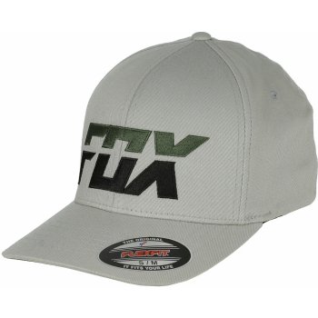 FOX Stack Flexfit Hat Grey