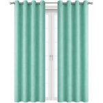Fliying Zatemňovací závěsy Blackout 100% ZG-1, 150x250 cm-tyrkysové – Hledejceny.cz
