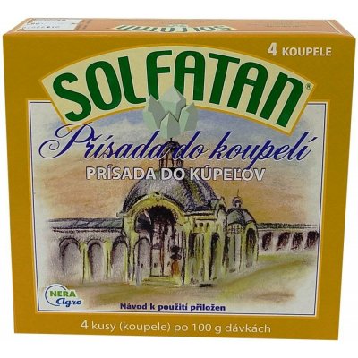 Solfatan přísada do koupelí 4 x 100 g – Zbozi.Blesk.cz