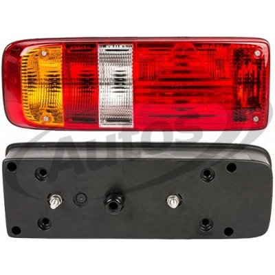 Svítilna zadní 5-dílná /r10w/p21w/ l easyconn s trojúhelníkem 0094899_A, , , – Hledejceny.cz