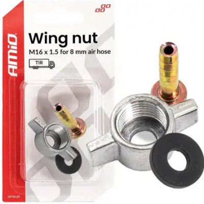AMIO Sada adaptéru na nafukování M16 x 1,5 pro 8 mm – Hledejceny.cz