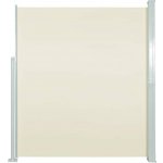 vidaXL Zatahovací boční markýza/zástěna na terasu 140 x 500 cm krémová – Zboží Mobilmania