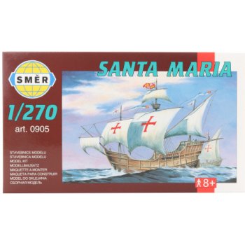 Směr Plastikový slepovací model Santa Maria 1:270