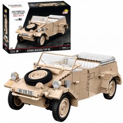 COBI 2803 World War II Německý velitelský vůz Kübelwagen PKW TYP 82 1:12