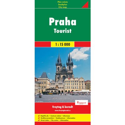Praha mapa GC 1:15 000 tourist – Zboží Mobilmania