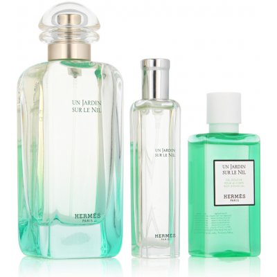 Hermés Un Jardin Sur Le Nil EDT 100 ml + tělové mléko 40 ml + sprchový gel 40 ml dárková sada – Hledejceny.cz