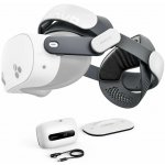 BOBOVR M3 Pro+ náhlavní pásek s baterií 6500 mAh pro Meta Quest 3 / 3S – Zboží Mobilmania