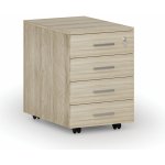 Primo Wood 4 zásuvky dub přírodní – Sleviste.cz