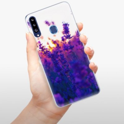 Pouzdro iSaprio - Lavender Field - Samsung Galaxy A20s