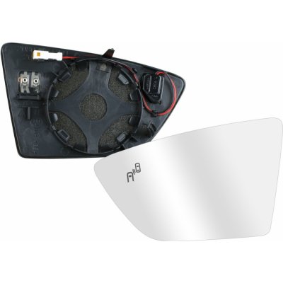 Sklo levého zpětného zrcátka SEAT IBIZA (KJ) |0/2017 a výše| vyhřívané | VIEW MAX | 5903107173347 | Zboží Auto