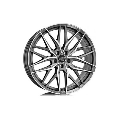 MSW 50 10x22 5x112 ET25 matt gunmetal polished | Zboží Auto
