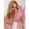 Italy Moda pletené rukavice at-rk-239502.77-pink