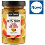 Olymp Zelené olivy s papričkou 320 g – Sleviste.cz