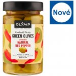 Olymp Zelené olivy s papričkou 320 g – Zboží Dáma