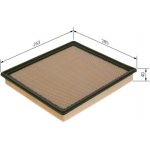 Vzduchový filtr BOSCH F 026 400 500 – Hledejceny.cz