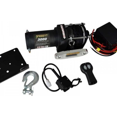 Naviják 3000 lb Kangaroo WINCH syntetické lano 12V – Zboží Mobilmania