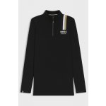 Boss Equestrian Tričko Lia Signature Stripe dámské černá – Sleviste.cz