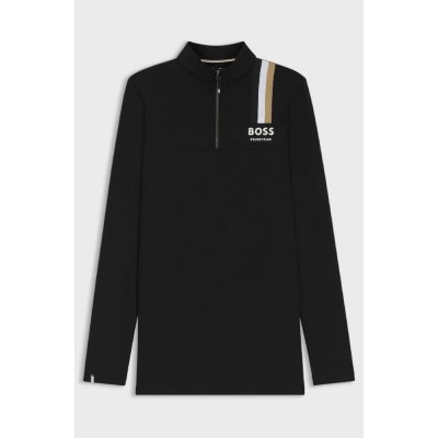 Boss Equestrian Tričko Lia Signature Stripe dámské černá – Sleviste.cz